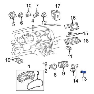 Toyota OE - 12 Volt Accessory Power Outlet