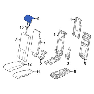 Toyota OE - Center Headrest