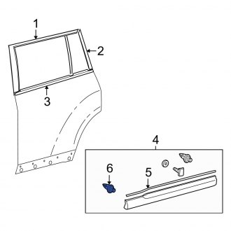 Coperture Maniglia Porta Cromate in Plastica per Toyota FJ Cruiser - 07-14  TOYOTA FJ CRUISER 4 PORTE, Produttore di cromatura di parti per auto da  oltre 45 anni