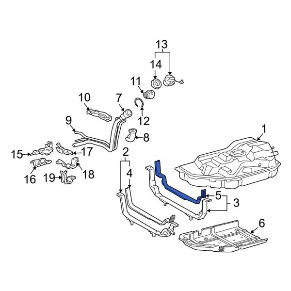 Fuel Tank Strap Sleeve