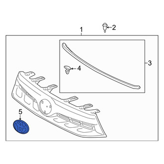 Toyota OE - Rear Hatch Emblem