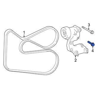 Toyota OE - Lower Belt Tensioner Bolt
