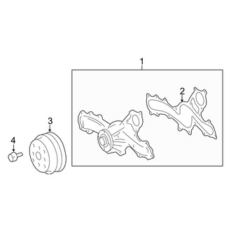 Toyota OE - Cooling - Water Pump (Hybrid / Hybrid Limited)
