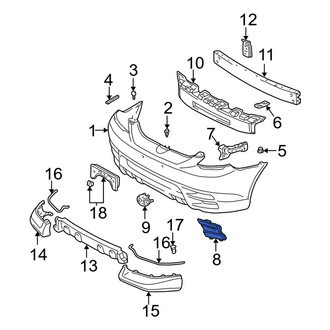 Toyota OE - Front Left Jack Plug Cover