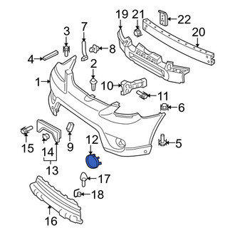 Toyota OE - Front Left Jack Plug Cover