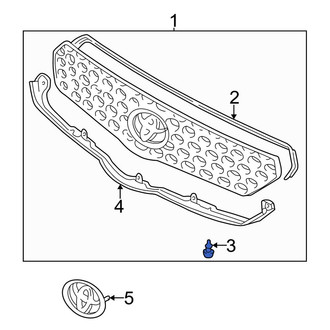 Toyota OE - Grille Grommet