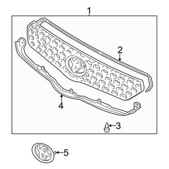 Toyota OE - Grille & Components