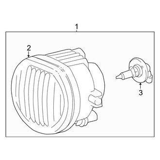 Toyota OE - Front Lamps - Fog Lamps
