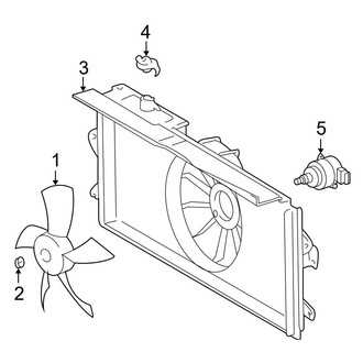 Toyota OE - Cooling Fan