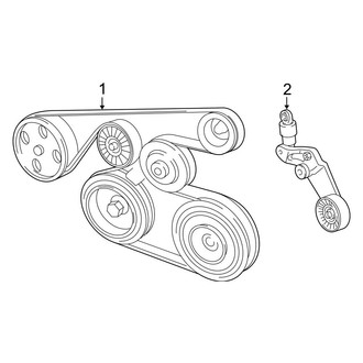 Toyota OE - Cooling - Belts & Pulleys