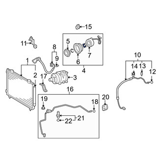 Toyota OE - A/C Compressor Clutch
