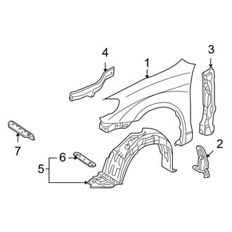 Toyota OE - Fender & Components