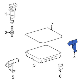 Toyota OE - Right Engine Control Module (ECM) Bracket