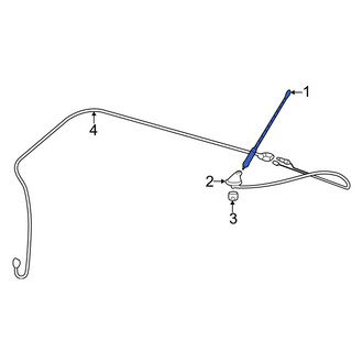 Toyota OE - Radio Antenna Mast