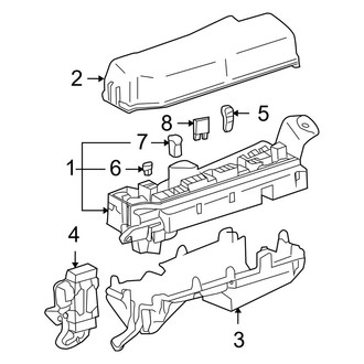 Toyota OE - Electrical Components (Engine Compartment)
