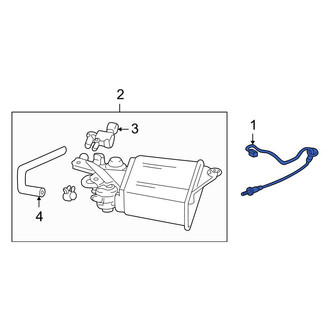 Toyota OE - Front Oxygen Sensor