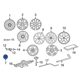 Toyota OE - Wheel Cap