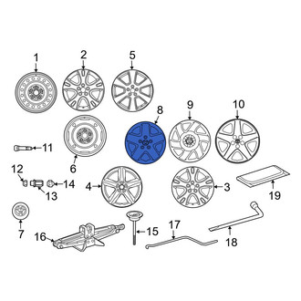 Toyota OE - Wheel Cover