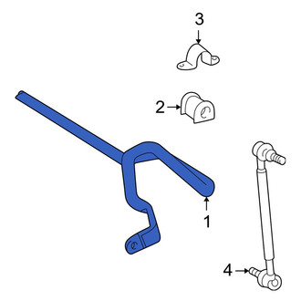 Toyota OE - Front Suspension Stabilizer Bar
