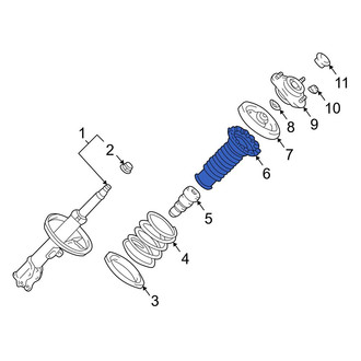 Toyota OE - Front Upper Suspension Strut Bellows