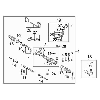 Toyota OE - Steering Gear & Linkage