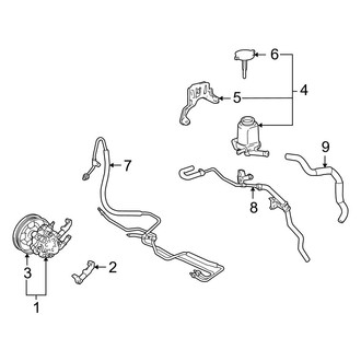 Toyota OE - Steering Gear & Linkage - Pump & Hoses