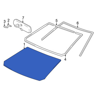 Toyota OE - Front Windshield