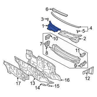 Toyota OE - Right Cowl Cover