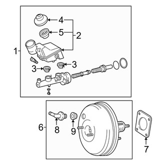 Toyota OE - Cowl - Components on Dash Panel
