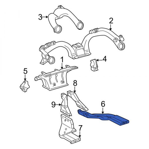 Instrument Panel Air Duct