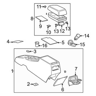 Toyota OE - Center Console