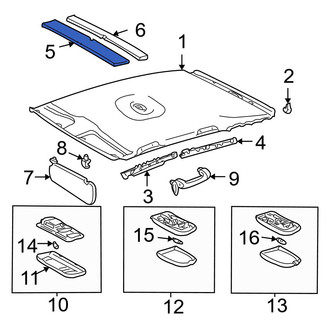 Toyota OE - Roof Insulator