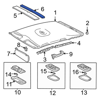 Toyota OE - Roof Insulator