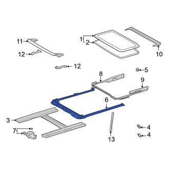 Toyota OE - Sunroof Frame
