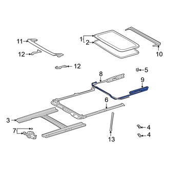 Toyota OE - Left Sunroof Cable