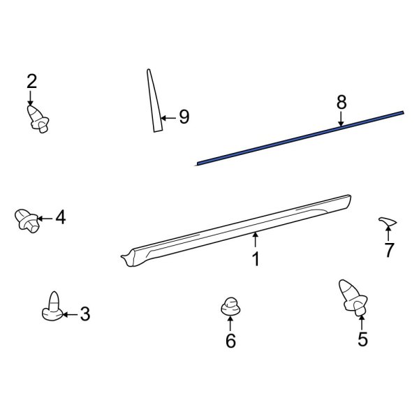 Rocker Panel Molding Seal