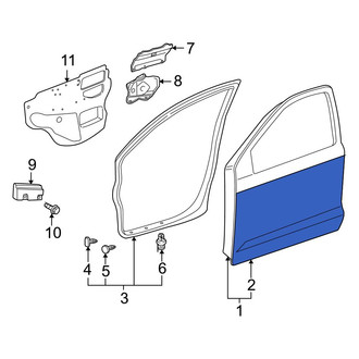 Toyota OE - Front Left Outer Door Outer Panel