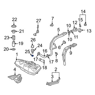 Toyota OE - Fuel Tank Roll Over Valve Gasket
