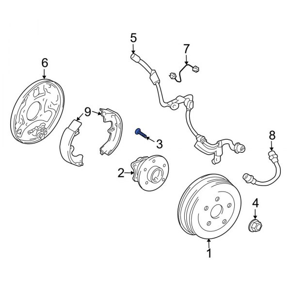 Wheel Lug Stud