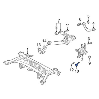 Toyota OE - Rear Lower Suspension Control Arm Bolt