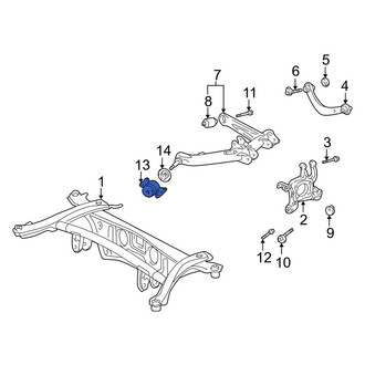 Toyota OE - Rear Left Lower Forward Suspension Control Arm Bushing