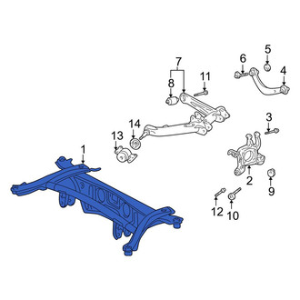 Toyota OE - Rear Suspension Subframe Crossmember