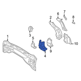 Toyota OE - Left Lower Body D-Pillar