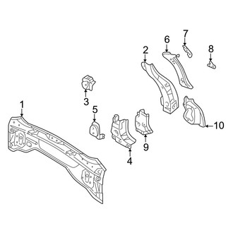 Toyota OE - Rear Body & Floor - Rear Body
