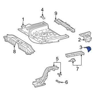 Toyota OE - Rear Left Floor Extension