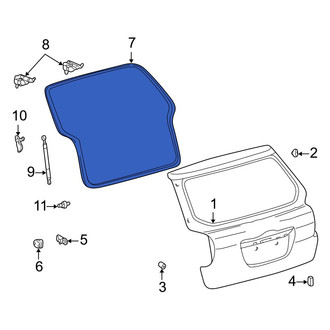 Toyota OE - Rear Hatch Seal