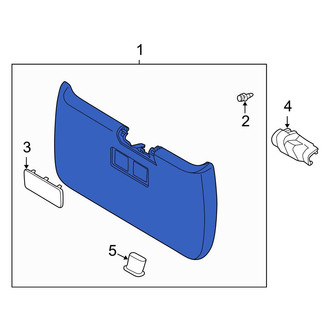 Toyota OE - Rear Liftgate Trim