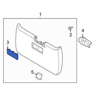 Toyota OE - Rear Liftgate Trim Cover