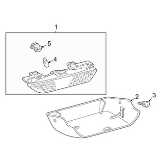 Toyota OE - Rear Lamps - High Mounted Stop Lamp