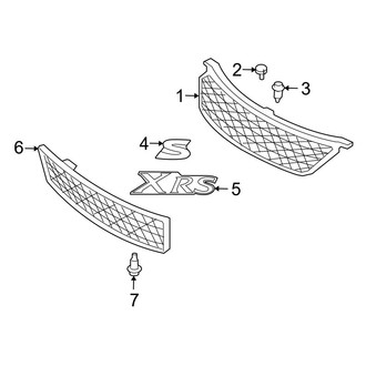 Toyota OE - Grille & Components